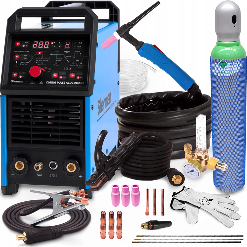 Spawarka Sherman TIG AC DC 200 GD